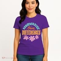 Normalize Our Differences Women's T-Shirt thumb 4