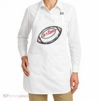 Number One Dad Football Gift Apron thumb 2