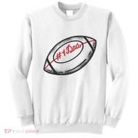 Number One Dad Football Gift Sweatshirt thumb 0