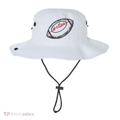 Number One Dad Football Gift Bucket Hat