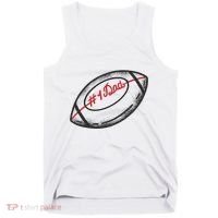 Number One Dad Football Gift Tank Top thumb 0