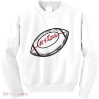 Number One Dad Football Gift Kids Sweatshirt thumb 0