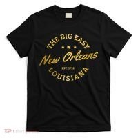 New Orleans Est. 1718 Louisiana Vintage Nola T-Shirt thumb 0