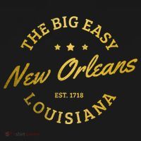 New Orleans Est. 1718 Louisiana Vintage Nola T-Shirt thumb 7