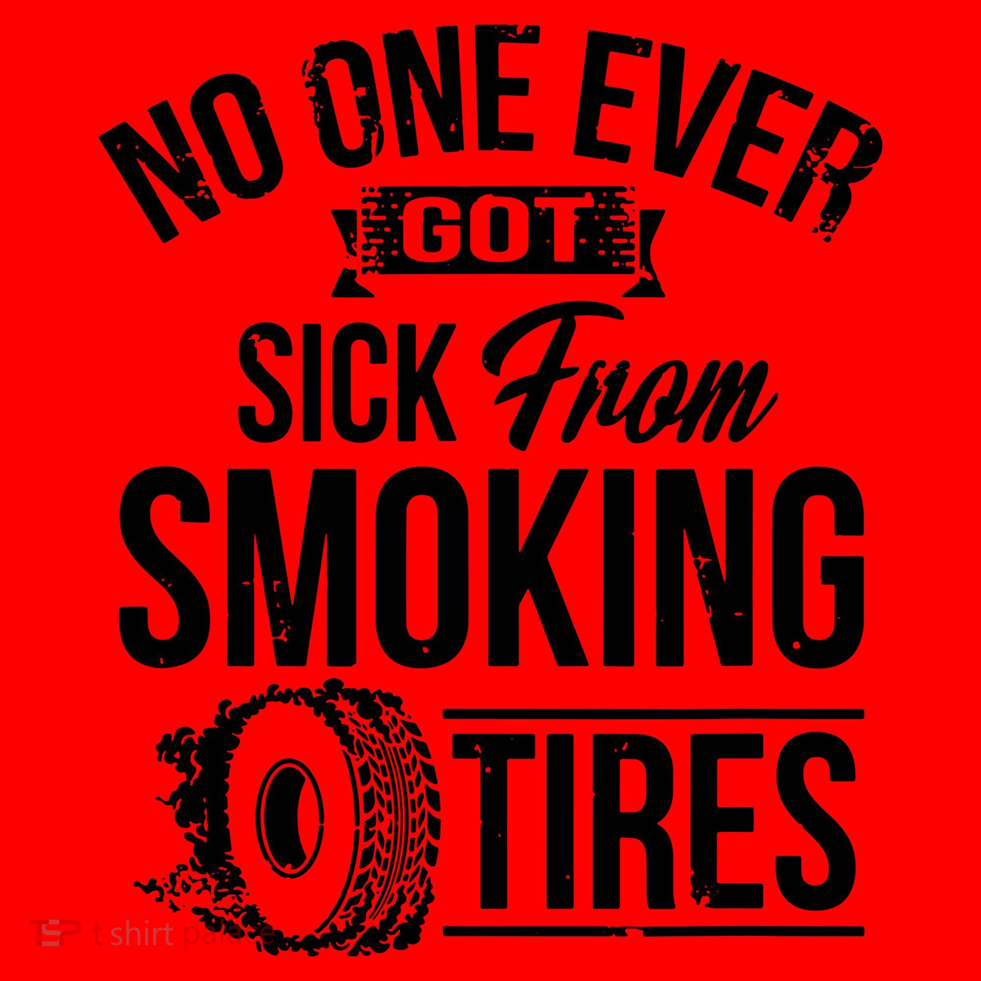 No One Ever Got Sick From Smoking Tires Car Lover Santa Hat