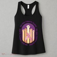 No One Fights Alone Breast Cancer Women's Tank Top thumb 3