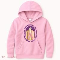 No One Fights Alone Breast Cancer Kids Hoodie thumb 0