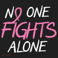 No One Fights Alone Breast Cancer Tumbler thumb 3
