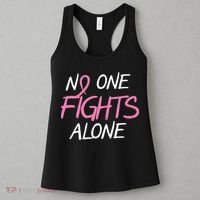 No One Fights Alone Breast Cancer Women's Tank Top thumb 3