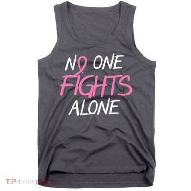 No One Fights Alone Breast Cancer Tank Top