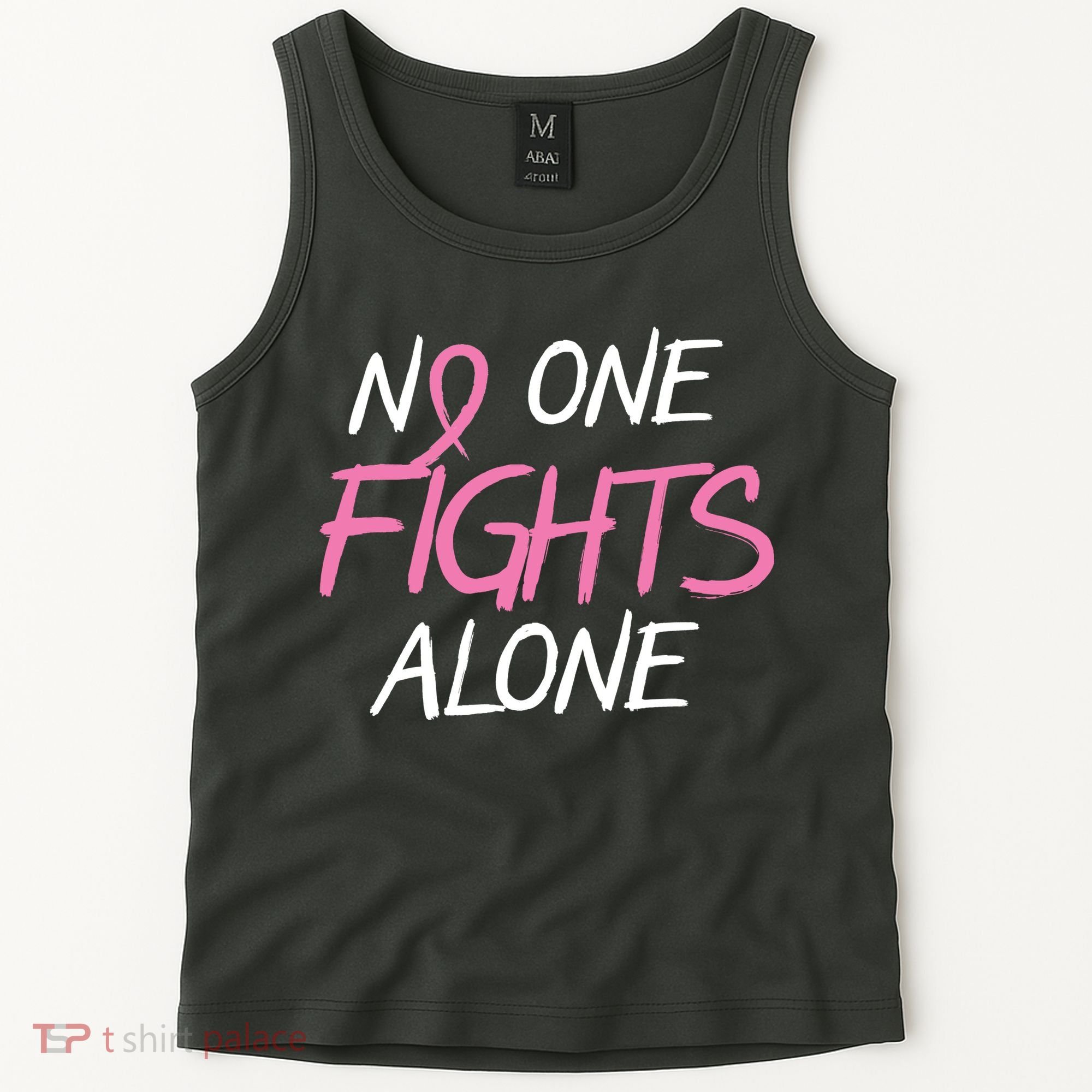 No One Fights Alone Breast Cancer Tank Top