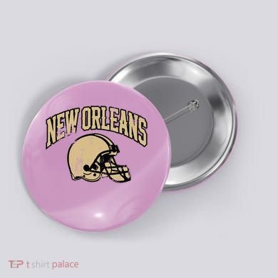 New Orleans Football Button