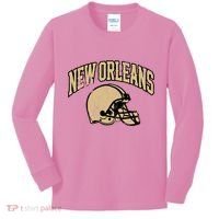 New Orleans Football Kids Long Sleeve Shirt thumb 0