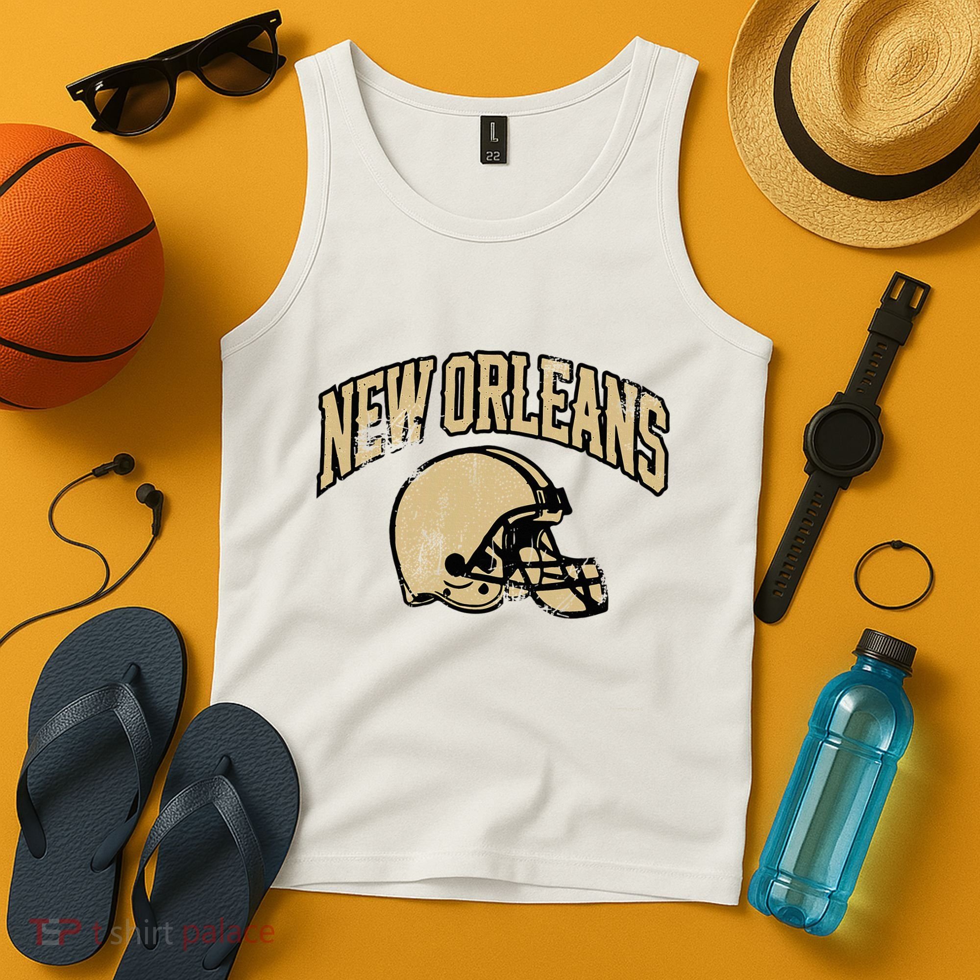 New Orleans Football Tank Top