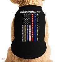 No One Fight Alone USA Flag Doggie Tank thumb 0