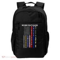 No One Fight Alone USA Flag Backpack thumb 0