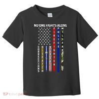 No One Fight Alone USA Flag Toddler T-Shirt thumb 0