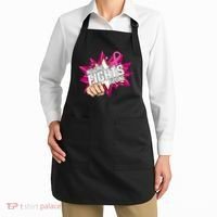 No One Fights Alone Breast Cancer Awareness Apron thumb 2