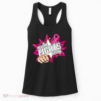 No One Fights Alone Breast Cancer Awareness Women's Tank Top thumb 0