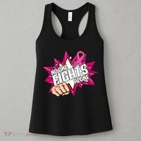 No One Fights Alone Breast Cancer Awareness Women's Tank Top thumb 3