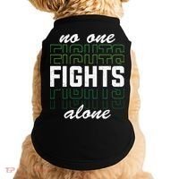 No One Fights Alone Mental Health Awareness Doggie Tank thumb 0