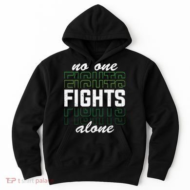 No One Fights Alone Mental Health Awareness Hoodie