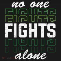 No One Fights Alone Mental Health Awareness Sweatshirt thumb 3