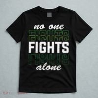 No One Fights Alone Mental Health Awareness T-Shirt thumb 5
