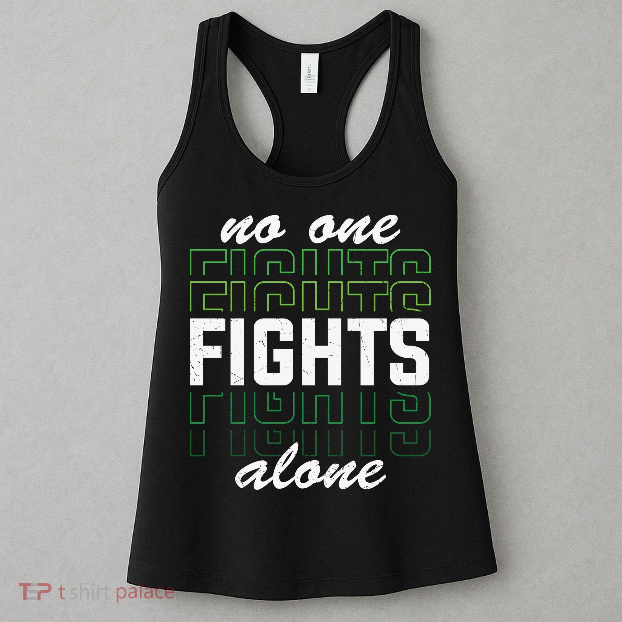 No One Fights Alone Mental Health Awareness Women's Tank Top