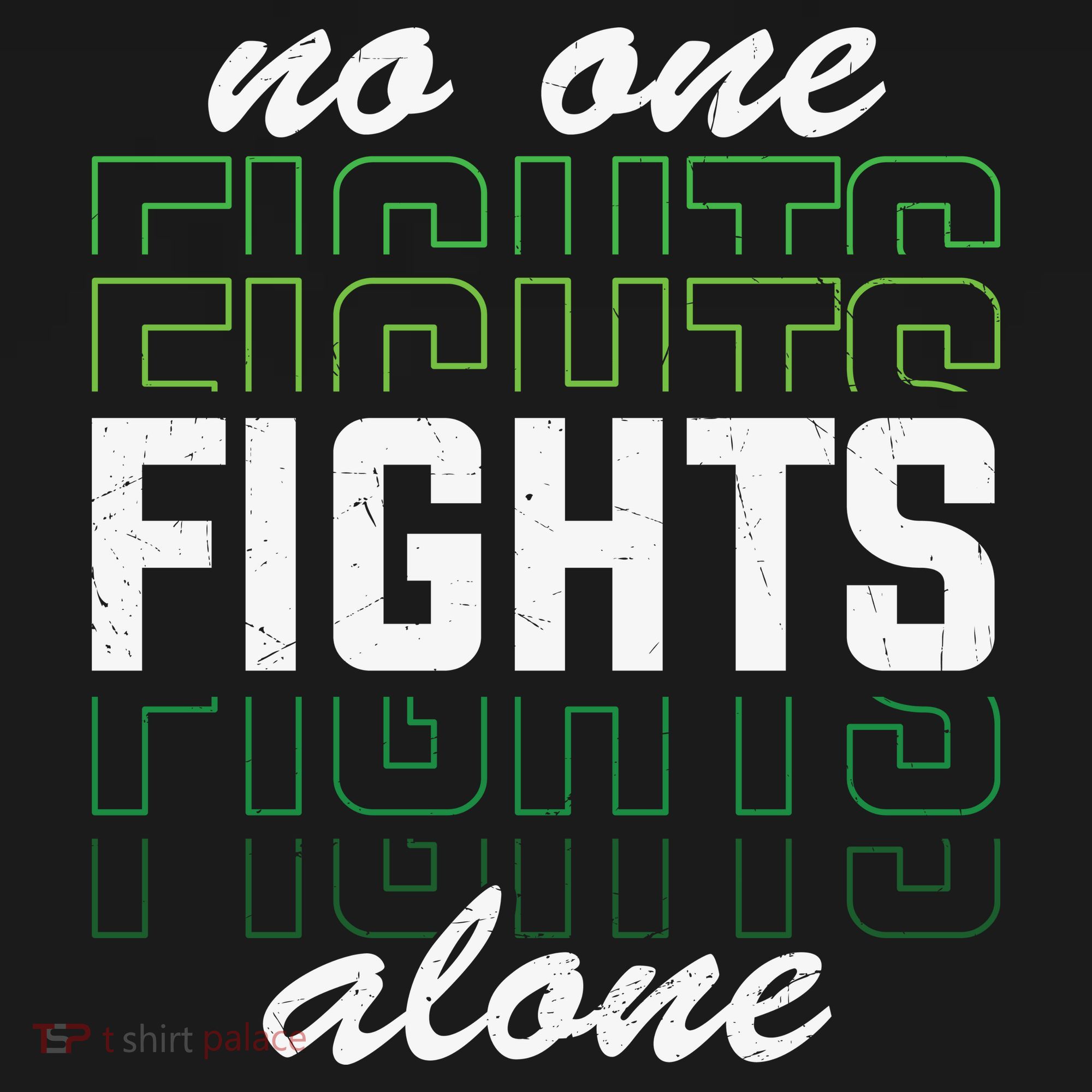 No One Fights Alone Mental Health Awareness Women's Tank Top