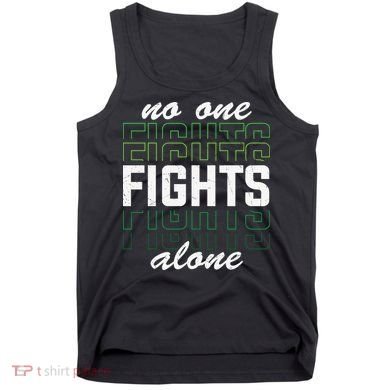 No One Fights Alone Mental Health Awareness Tank Top