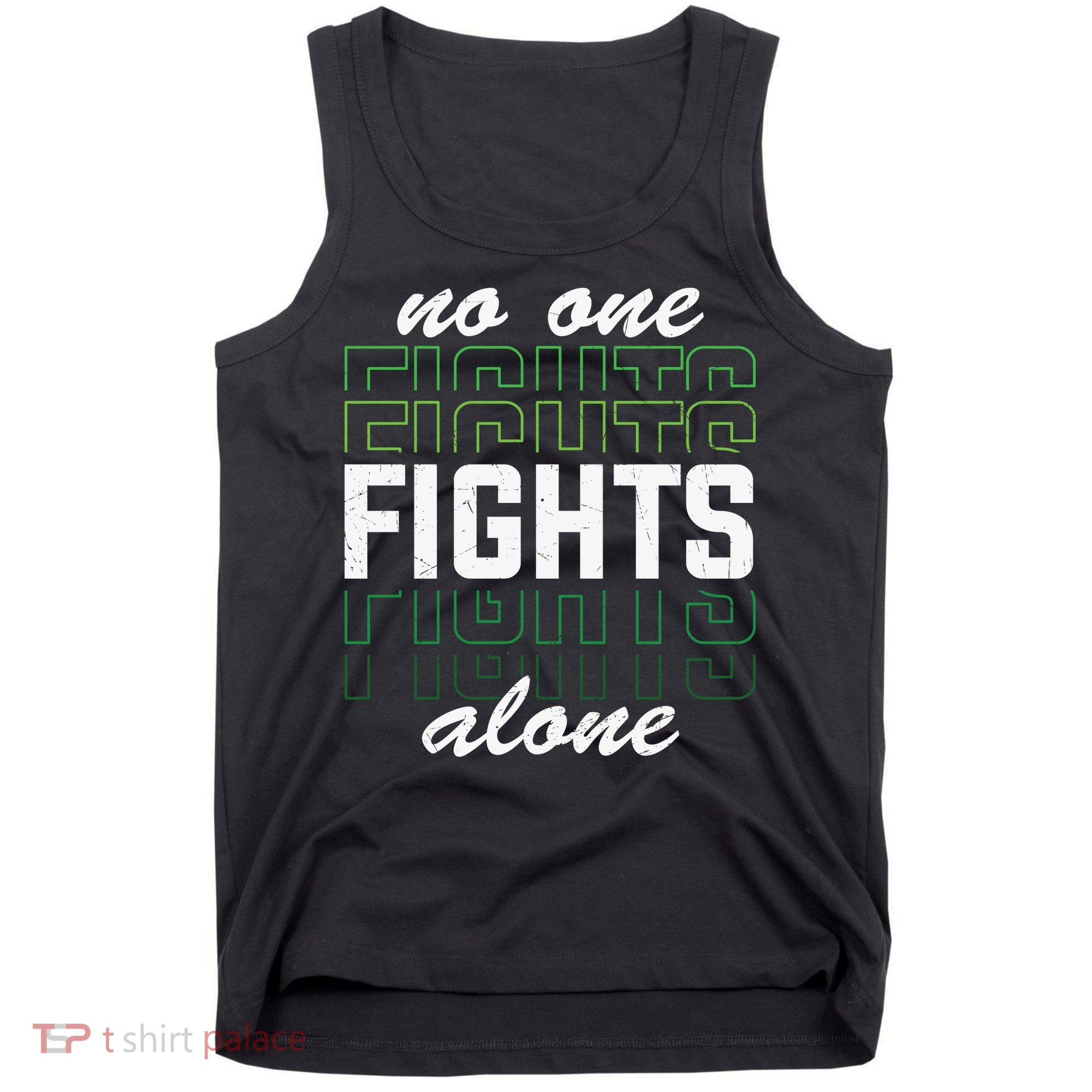 No One Fights Alone Mental Health Awareness Tank Top