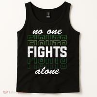 No One Fights Alone Mental Health Awareness Tank Top thumb 2