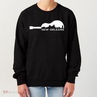 New Orleans Guitar Skyline Women's Sweatshirt thumb 0