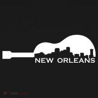 New Orleans Guitar Skyline Apron thumb 3