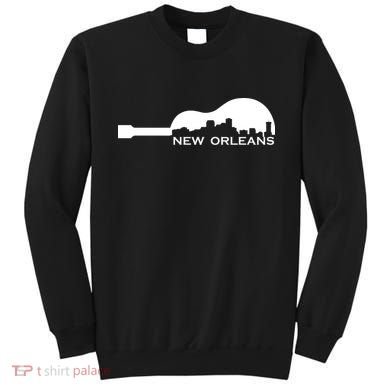 New Orleans Guitar Skyline Sweatshirt