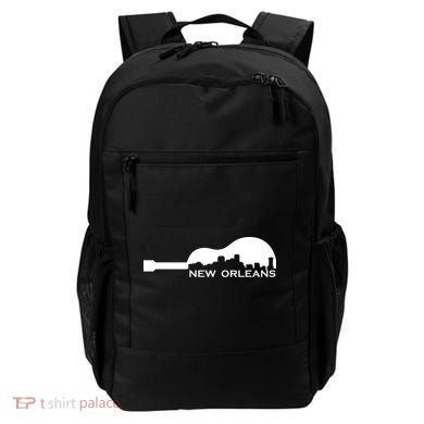 New Orleans Guitar Skyline Backpack