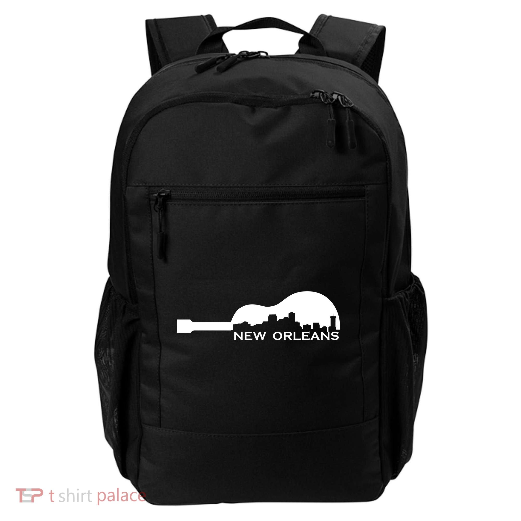 New Orleans Guitar Skyline Backpack