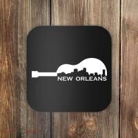 New Orleans Guitar Skyline Coaster thumb 0