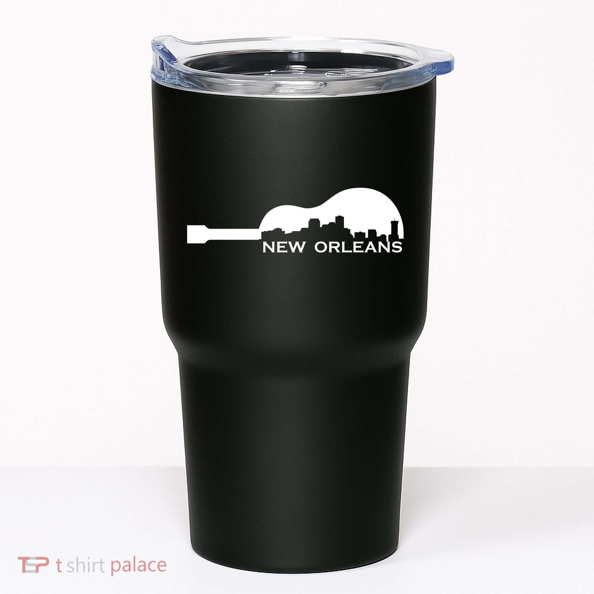 New Orleans Guitar Skyline Tumbler