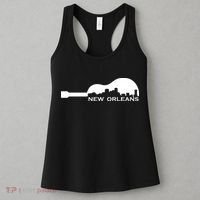 New Orleans Guitar Skyline Women's Tank Top thumb 3
