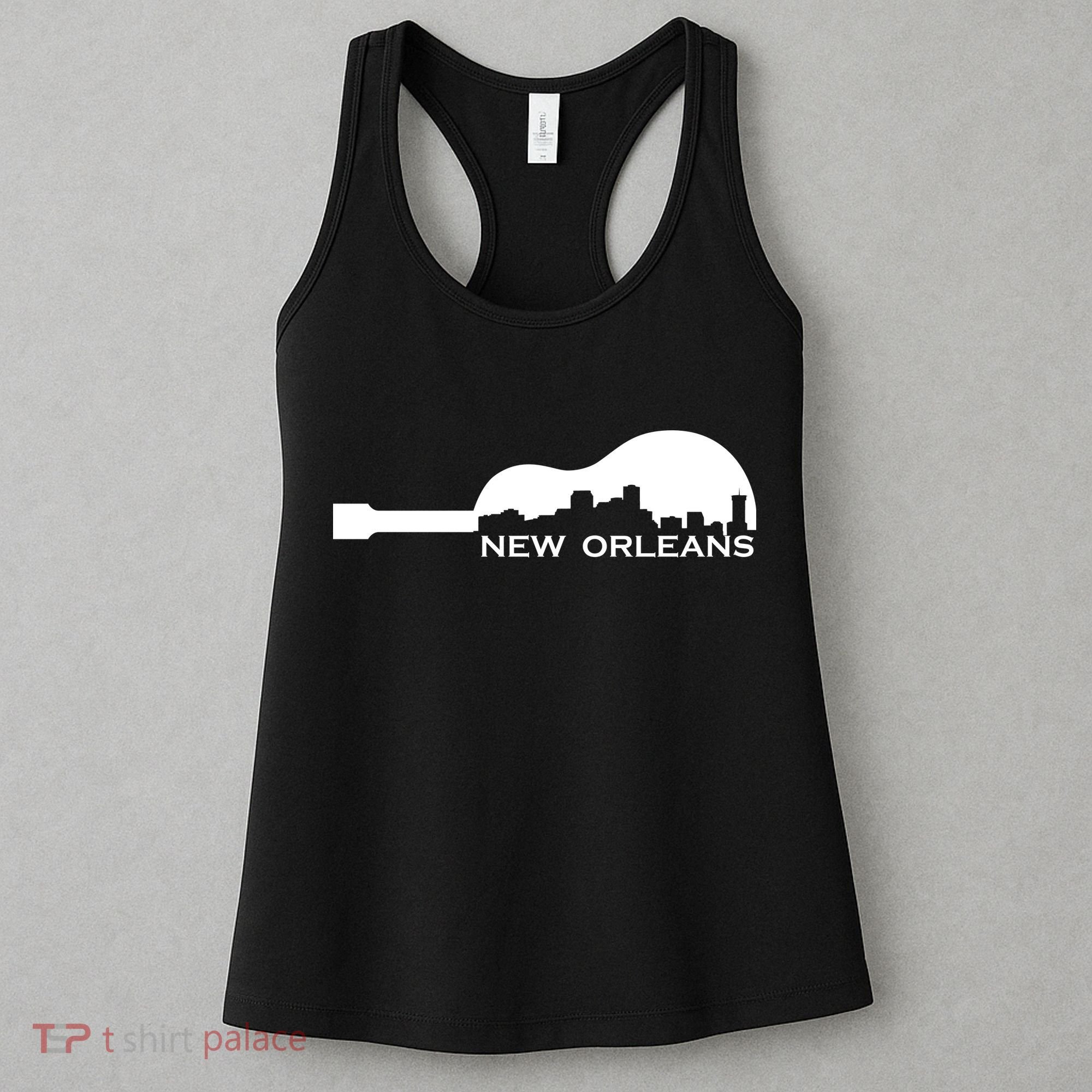New Orleans Guitar Skyline Women's Tank Top