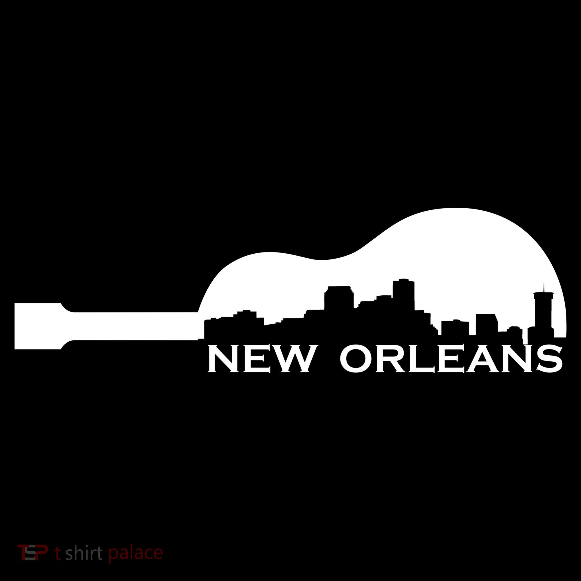 New Orleans Guitar Skyline Women's Tank Top
