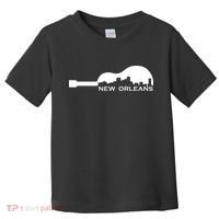 New Orleans Guitar Skyline Toddler T-Shirt thumb 0