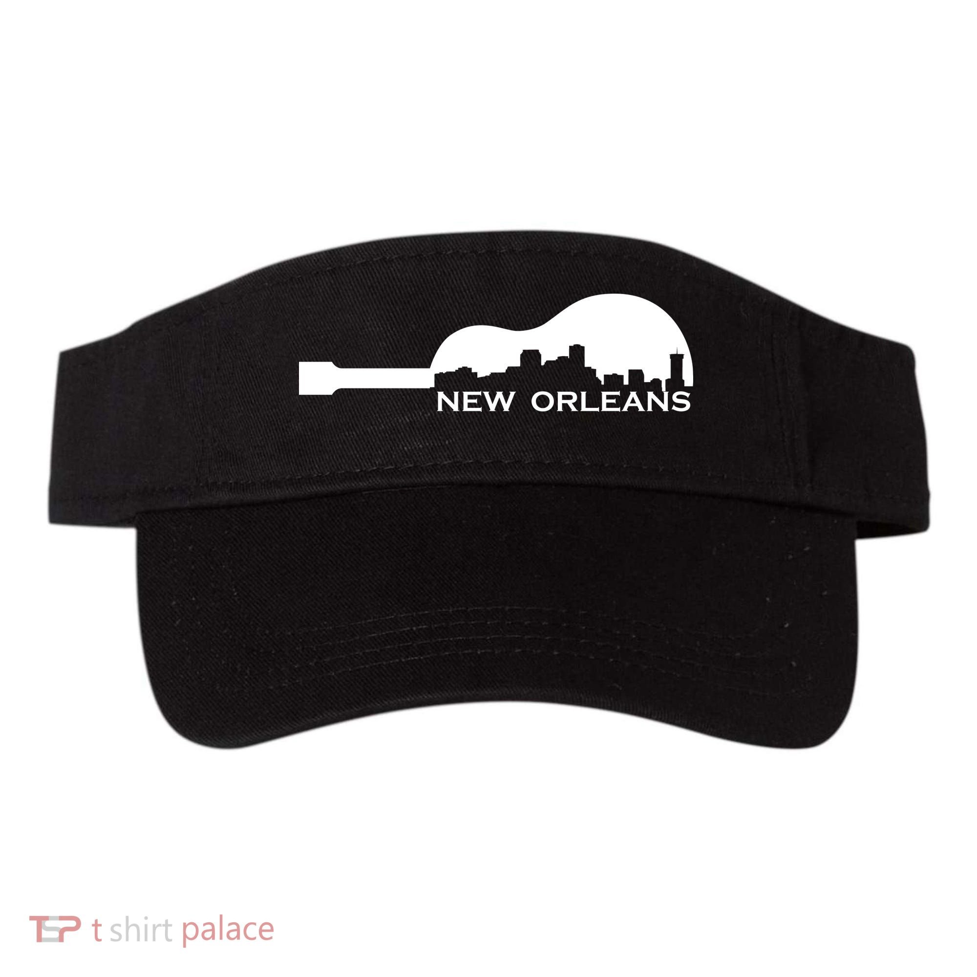 New Orleans Guitar Skyline Visor