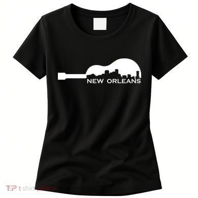 New Orleans Guitar Skyline Women's T-Shirt