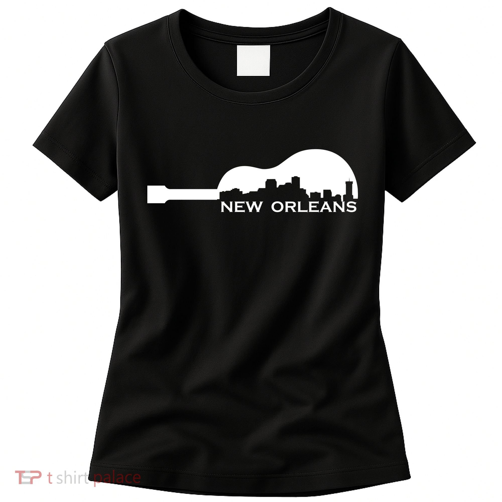 New Orleans Guitar Skyline Women's T-Shirt