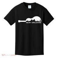 New Orleans Guitar Skyline Kids T-Shirt thumb 0