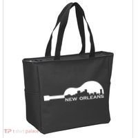 New Orleans Guitar Skyline Tote Bag thumb 2