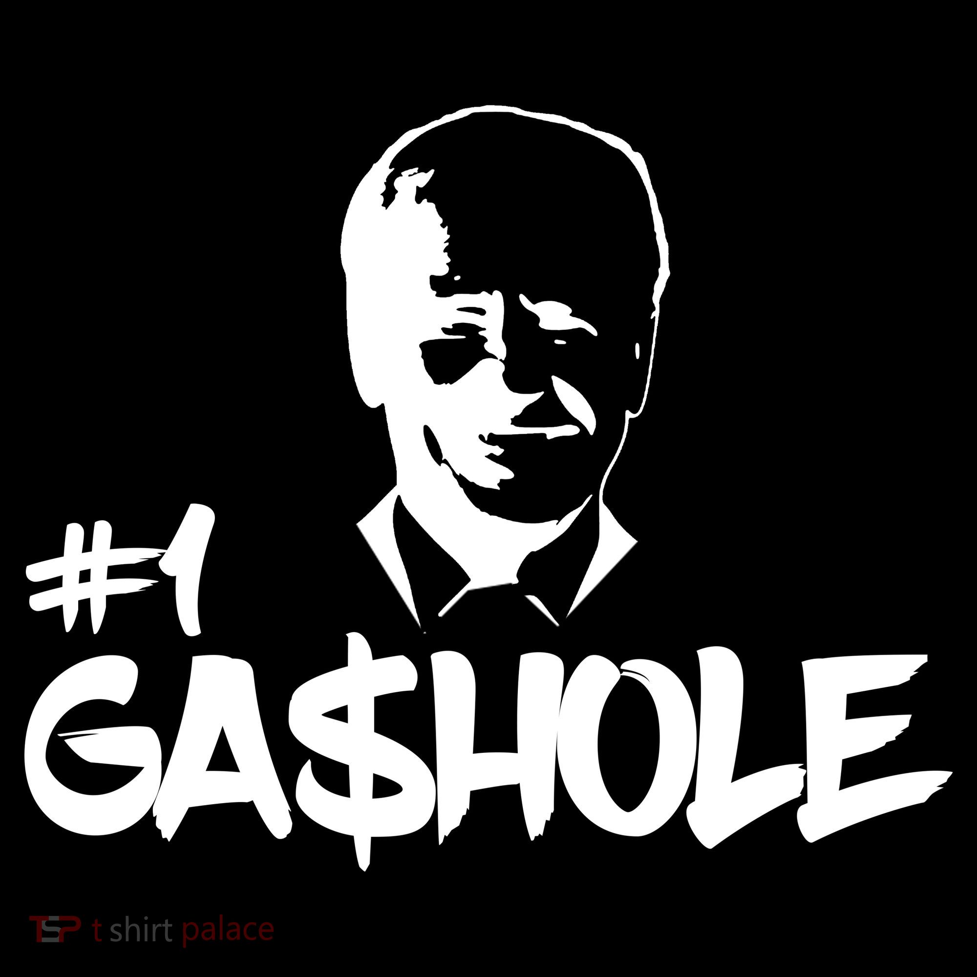 Number One Gashole Funny Joe Biden Coaster
